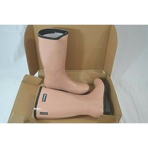 Roma Emma Tall Waterproof Rain Boots Blush Sadie Robertson Vegan Rubber Women 11